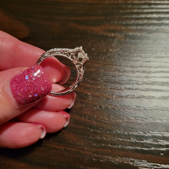 Verragio 18k WG Venetian-5003 .61ct GIA Center VS1-G Size 6.75 - Picture 8 of 8